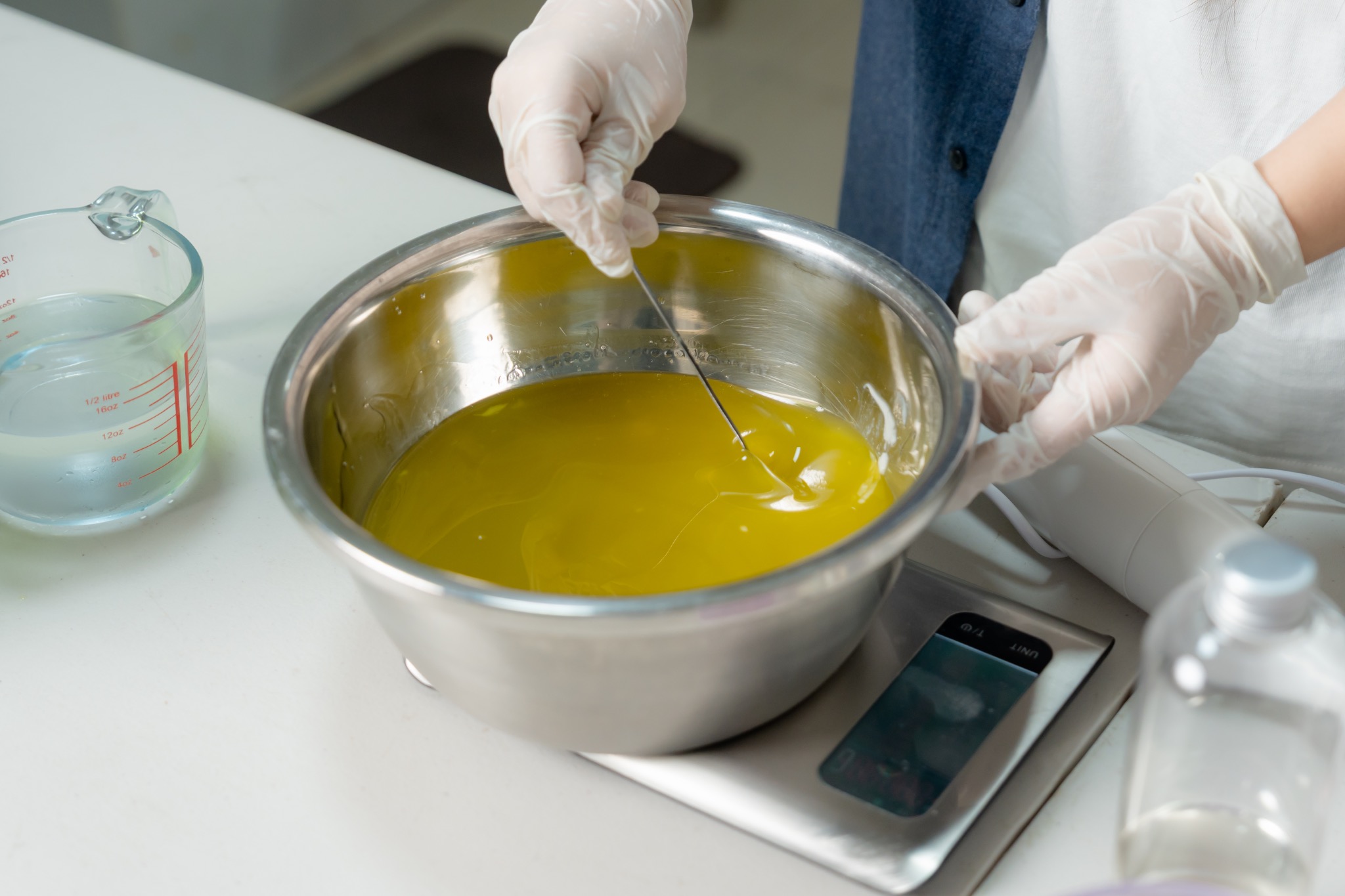 Anamay handmade soap making process