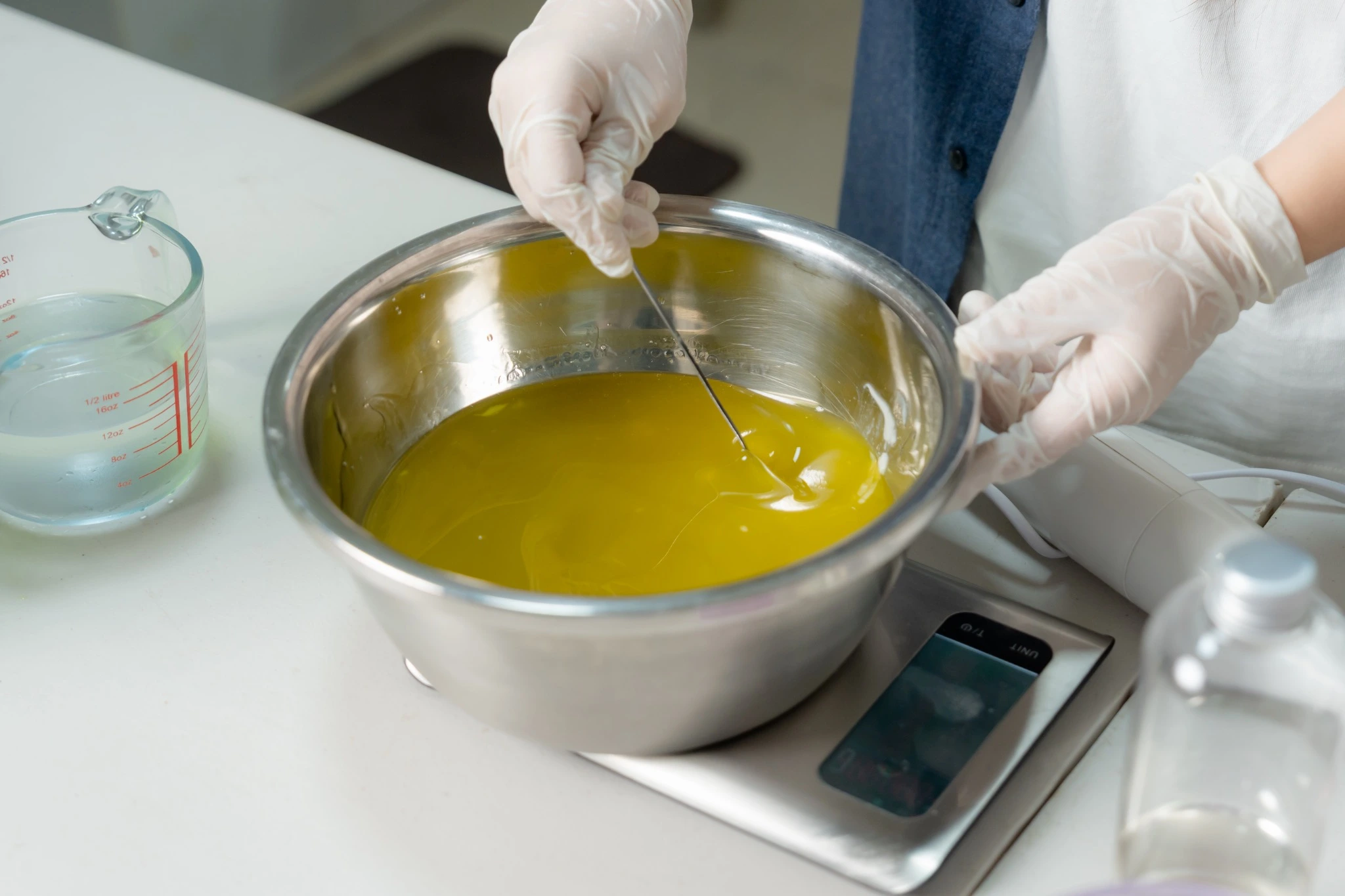 Anamay handmade soap making process